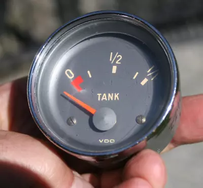 $65 • Buy 66 1966 VW VDO Vintage 12v Fuel Gas Gasoline TANK Gauge - Date Stamped 10.66
