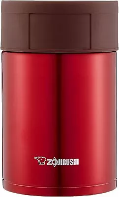 ZOJIRUSHI Stainless Steel Food Jar 450ml Clear Red SW-HC45-RC • $67.25