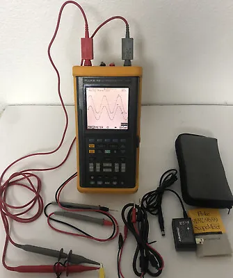 Fluke 96B 60 MHz Scopemeter Series II Dual Channel Used Excellent Condition • $490