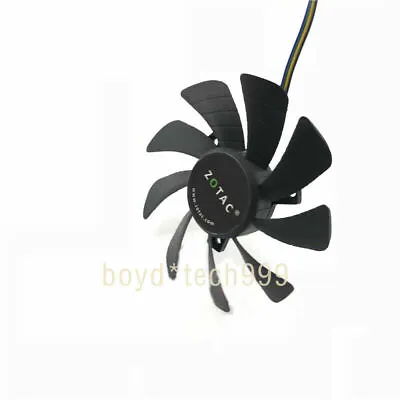 ZOTAC GTX1060 T129215SH Mini ITX Fan 85mm Replacement 40mm 4Pin 12V 0.30A R248 • £12.34