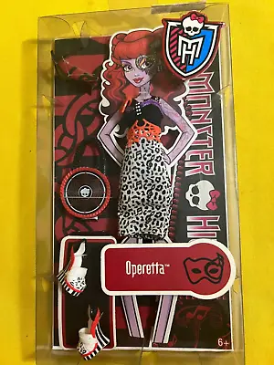 MONSTER HIGH Dress Operetta Fashion Outfit Pack New Sealed  - T11 • $17.01
