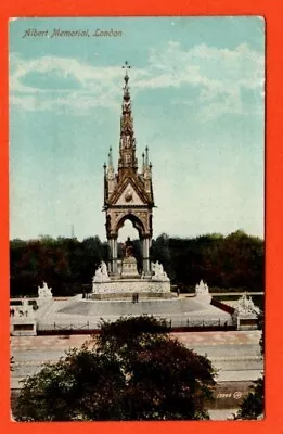 076003  Postcard  ALBERT MEMORIAL  London • £1.77