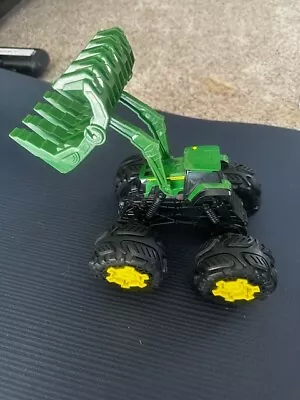John Deere Monster Treads Rev Up Tractor Toy Tractor Toys - Monster Truck Style • $15.99