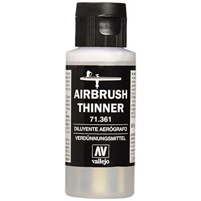 Acrylicos Vallejo: 60 Milliliter Model Air Airbrush Thinner (Ages 14+) • $14.54