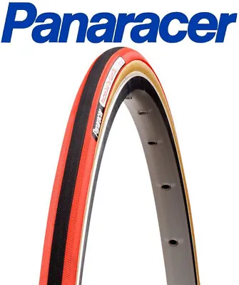 Panaracer Practice Red Dual Tour Flat Guard 300 Tubular Sew Up Bike Tire 700c • $55.90