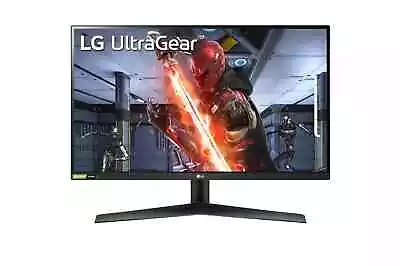 LG 27GN600-B 27  UltraGear Full HD IPS 1ms (GtG) Gaming Monitor With 144Hz • $210.94