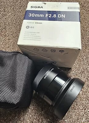 Sigma DN 30mm F/2.8 AF ART Lens Sony E-Mount • £95