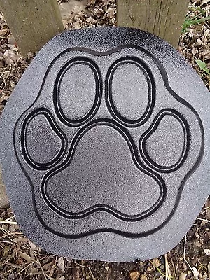 Dog Paw Plastic Mold Concrete Plaster Cement Pawprint Mould  9.5  X 9.5  X .75  • $5.50