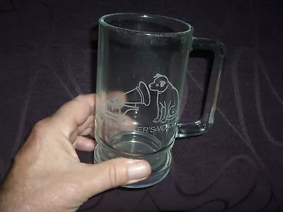 RCA  His Masters Voice  Clear Glass Mug  Nipper Dog  Authentic Original • $9.95