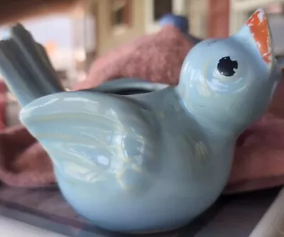 Vintage Blue Duck McCoy USA Pottery  Planter  • $6.50