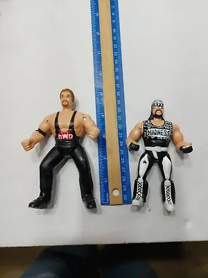 WCW Kevin Nash + Macho Man  OSFTM  Figure 1998 Wolf Pack NWO WWE Diesel A81 • $13.99