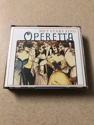 Met Stars Sing Operetta 2 Cd Set Metropolitan Opera Guild 2001 • $16