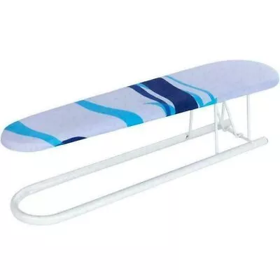 Wenko Practical Foam Padded Ironing Board And Decorative Cover Sleeve 52 X 12cm • £15.64