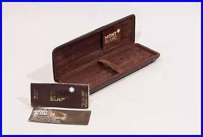 1980s Larger Empty Gift Box MONTBLANC Classic NOBLESSE Pen BALLPOINT Fountain PA • $35