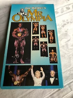 Joe Weider's Mr Olympia 1999 - VHS • £25