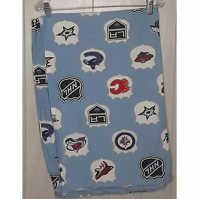 Pottery Barn Teen Unfitted Sheet NHL Western Conference  • $29.99