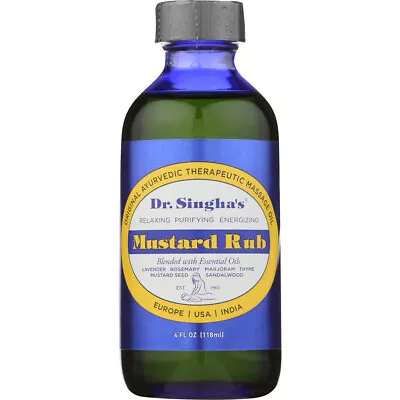 Dr. Singha'S Mustard Rub 4 Oz • $22.71