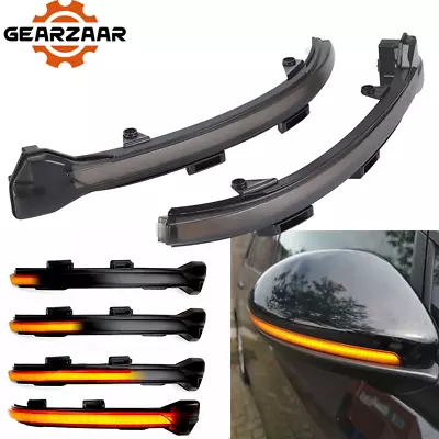 Dynamic Turn Signal Side Mirror Sequential Lights For VW Golf 7/MK7 GTI R Touran • $14.99