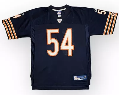 Reebok Chicago Bears Brian Urlacher Jersey Mens Large 54 Bears Jersey Vintage • $21