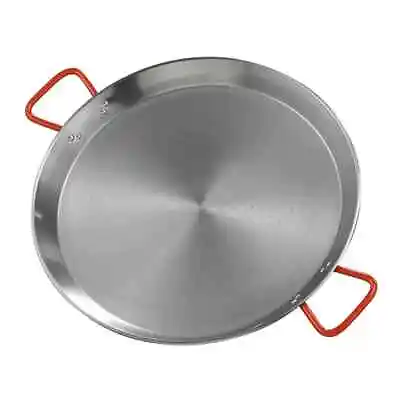 Paellaworld - 38cm Polished Steel Paella Pan • £11.99