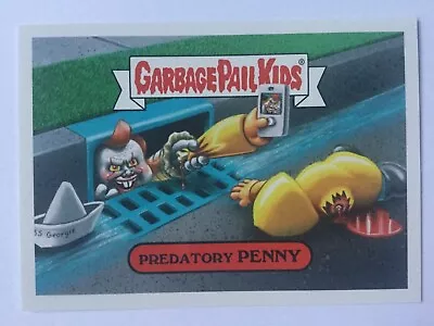 Garbage Pail Kids Oh The Horror Sticker 5b Modern Horror Predatory Penny IT • £4.99