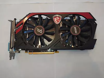 MSI Nvidia N770 TF 2GD5/OC Twin Frozr Gaming GTX 770 2GB GDDR5 PCI-E USED GPU • $70