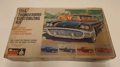 Monogram 1959 Thunderbird Customizing Kit - 1/25 Scale Model Kit Collection Lot • £64.95