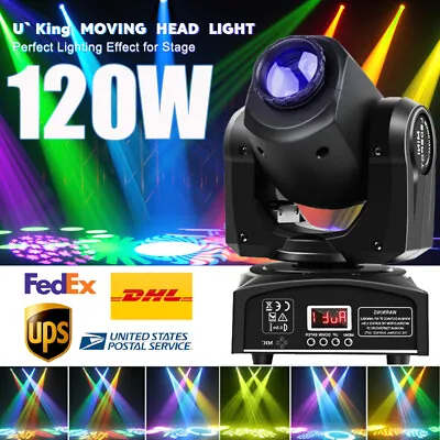 120W Moving Head Light RGBW Gobo Stage Light DMX Disco Club DJ Party Lighting US • $72.19