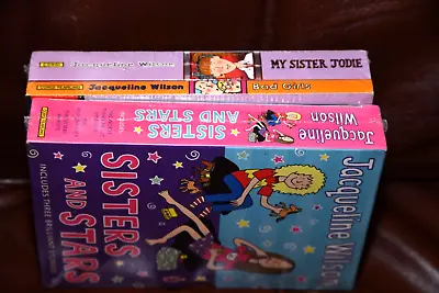 NEW Jacqueline Wilson SISTERS AND STARS BOX SET + 2 Sealed Book Pack • £14