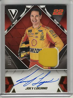 2019 Victory Lane Joey Logano Auto/race-used Relic #82/99 • $0.99