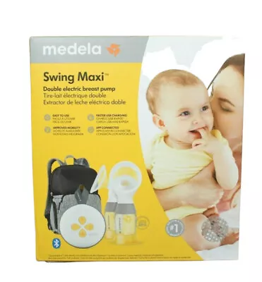 Medela Swing Maxi Double Electric Breast Pump - White • $79