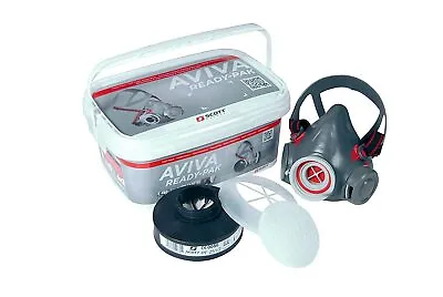 £14.95 • Buy Scott Safety AVIVA50 PF251 P3 R Filter Half Mask MED Respirator Dust Spray Paint