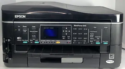 EPSON WorkForce 645 All-In-One Printer Wi-Fi Print Copy Scan Fax • $79.99