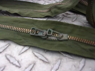 One..military Surplus Zipper  (9ft) Tent Tarp Canvas  Truck Trailer- Older-army • $18
