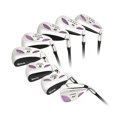 $229.99 • Buy Ram Golf Laser Petite Graphite Hybrid Irons Set 4-SW (8 Club) -Ladies Right Hand