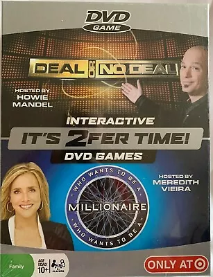 £4.46 • Buy DEAL Or NO DEAL * WHO WANTS To Be A MILLIONAIRE  *  INTERACTIVE DVD GAMES *  NEW