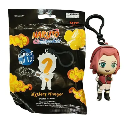 Naruto Shippuden Figural Bag Clip Sakura Mystery Bag Clip • $17.99