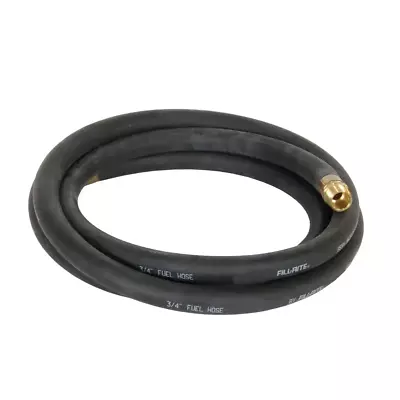 Fuel Transfer Pump Hose Gasoline Station Diesel Oil Nozzle Universal 3/4  X 12' • $37.19