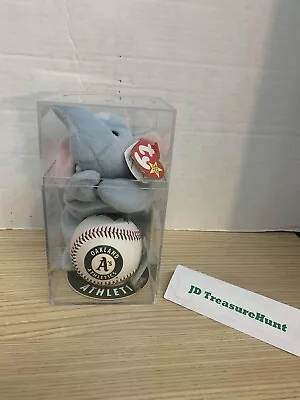 Oakland A’s Peanut The Elephant TY Beanie Babies W/ Bonuses SGA NWT 🔥🔥🔥 • $14.95