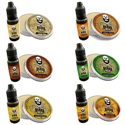 £8.49 • Buy Beard Oil Hair Conditioning Balm Scented Grooming Styling Taming Moustache Wax