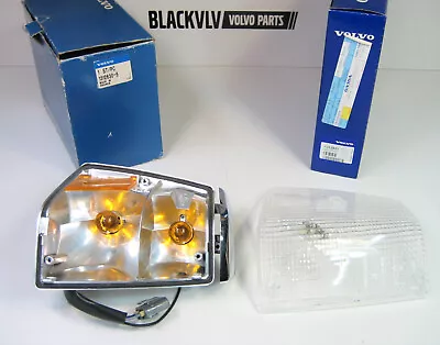 Genuine Volvo 240 Right Turn Signal Assembly And Lens 1986-1993 Cibie NOS NEW • $114.99