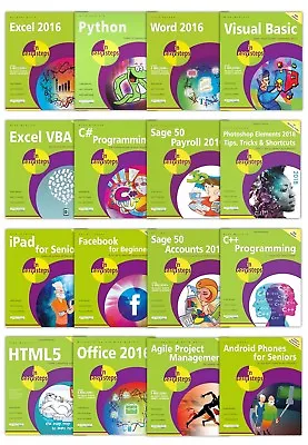 In Easy Step For Smart Learning Programming Management Office Photoshop HTML • $6.84