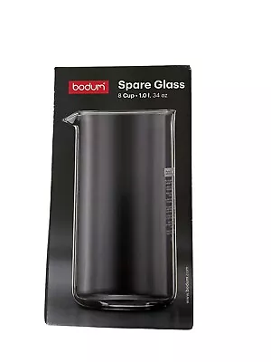 Bodum Spare Glass For 8 Cup 1508-10 • £20