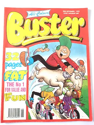 £5 • Buy Vintage Buster Comic Nov 1993 Vintage Fleetway Fleetway