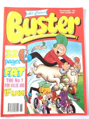 £5 • Buy Vintage Buster Comic Nov 1993 Vintage Fleetway Fleetway