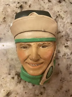 Rare Vintage Bossons Chalkware Head Jockey • $12.95