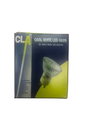 $19.99 • Buy CLA 1W GU10 LED Globes Bulbs Lamps 240V Cool White Led 10 Pack 