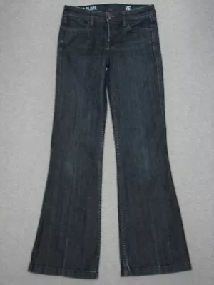 OI09431 **J.CREW** HIGH-HEEL FLARE WOMENS JEANS Sz26 DARK • $18