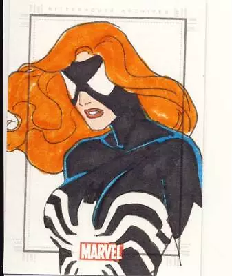 2010 Marvel Heroes And Villains Sketch Card Unisgned Arachne • $79.99