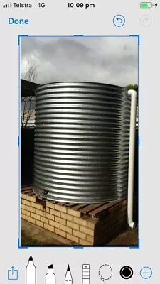 Galvanised Steel Water Tanks • $2500